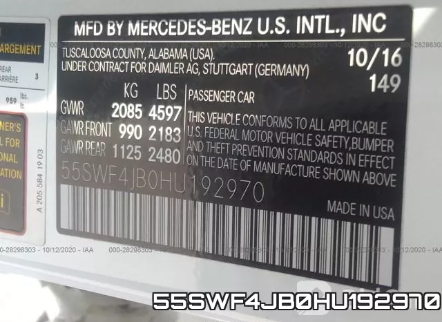 55SWF4JB0HU192970 фото 10