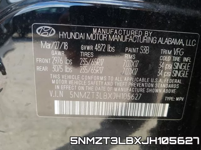 5NMZT3LBXJH105627 фото 2