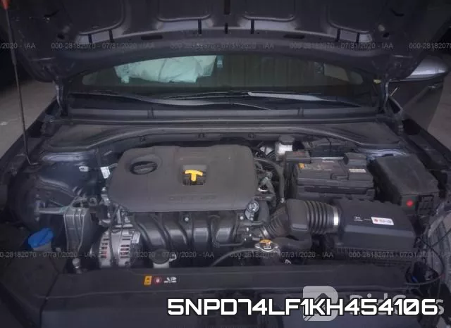 5NPD74LF1KH454106 фото 2