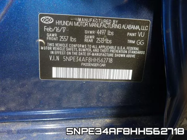 5NPE34AF8HH562718 фото 2