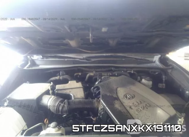 5TFCZ5ANXKX191110 фото 2