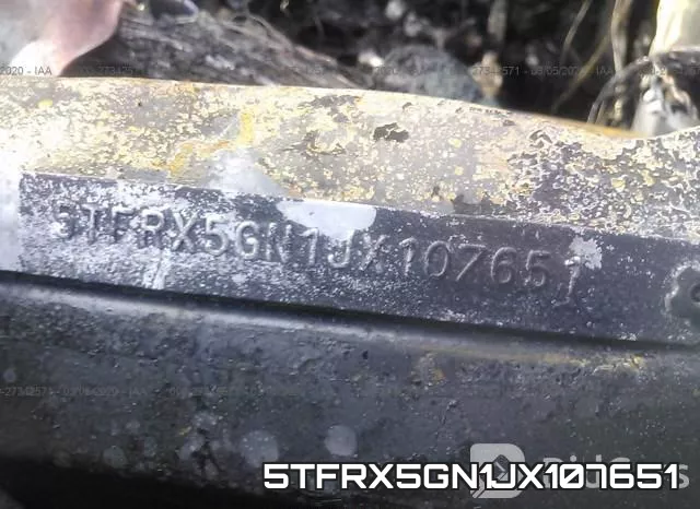 5TFRX5GN1JX107651 фото 7