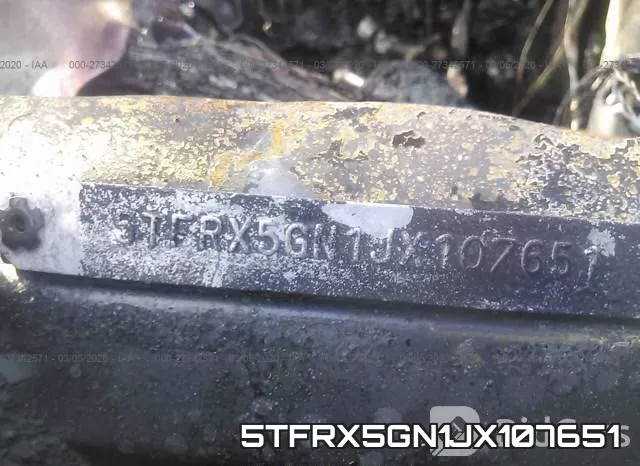 5TFRX5GN1JX107651 фото 9