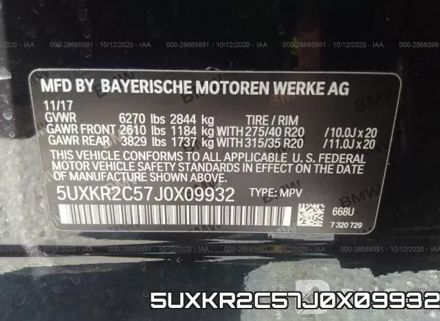 5UXKR2C57J0X09932 фото 10