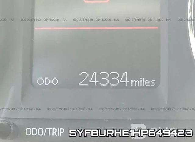 5YFBURHE1HP649423 фото 8