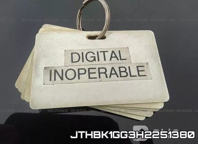 JTHBK1GG3H2251380 фото 8