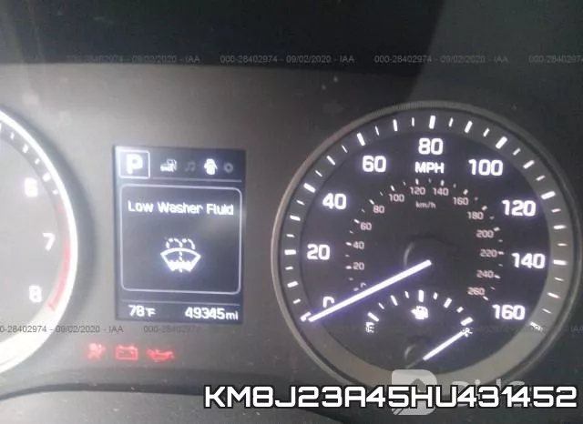 KM8J23A45HU431452 фото 8