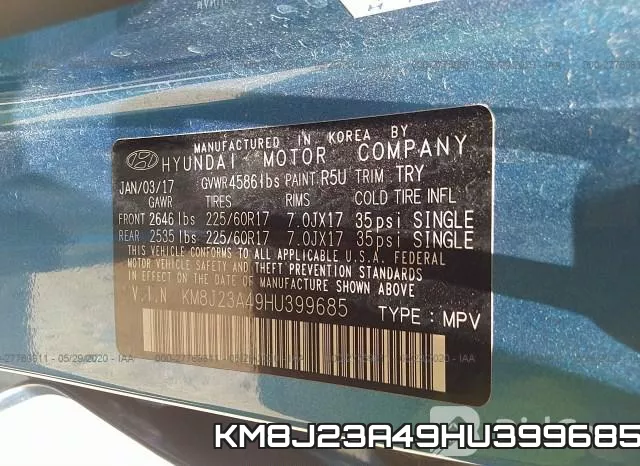 KM8J23A49HU399685 фото 10