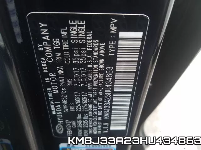 KM8J33A23HU434863 фото 2