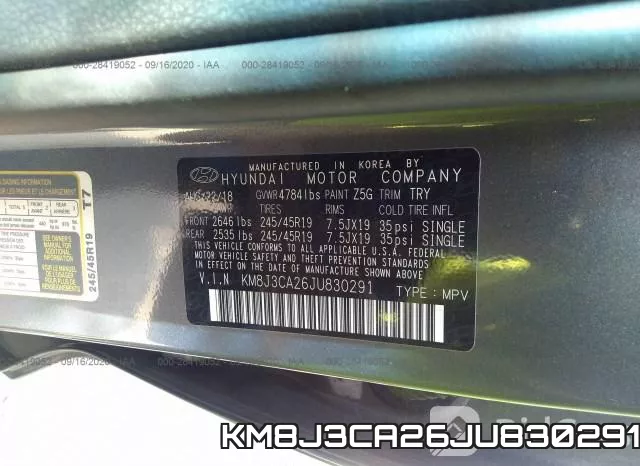 KM8J3CA26JU830291 фото 10
