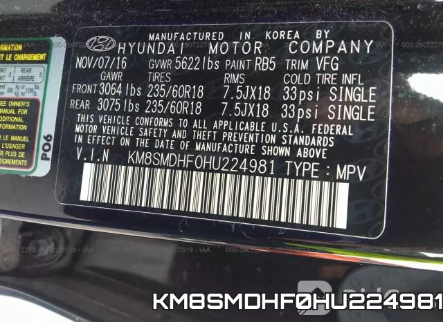 KM8SMDHF0HU224981 фото 10