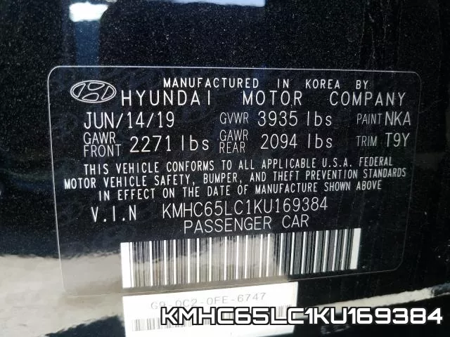 KMHC65LC1KU169384 фото 2