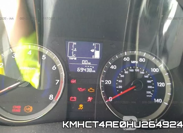KMHCT4AE0HU264924 фото 8