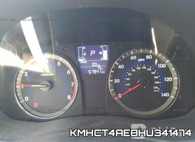 KMHCT4AE8HU341474 фото 8