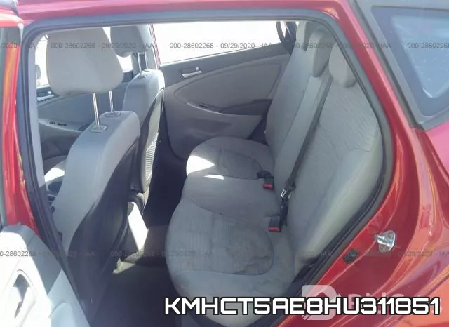 KMHCT5AE8HU311851 фото 9
