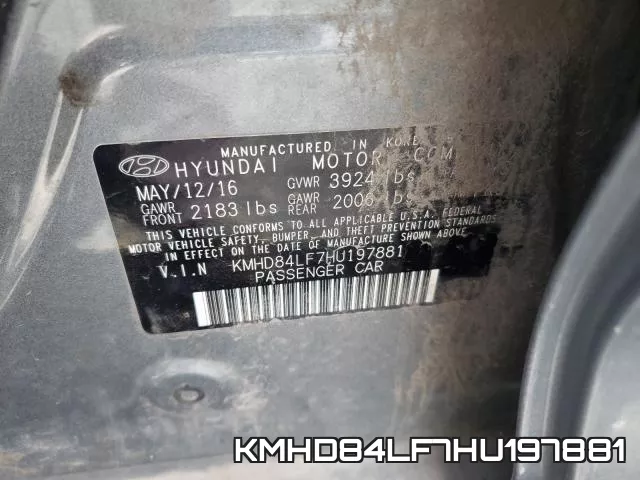 KMHD84LF7HU197881 фото 2
