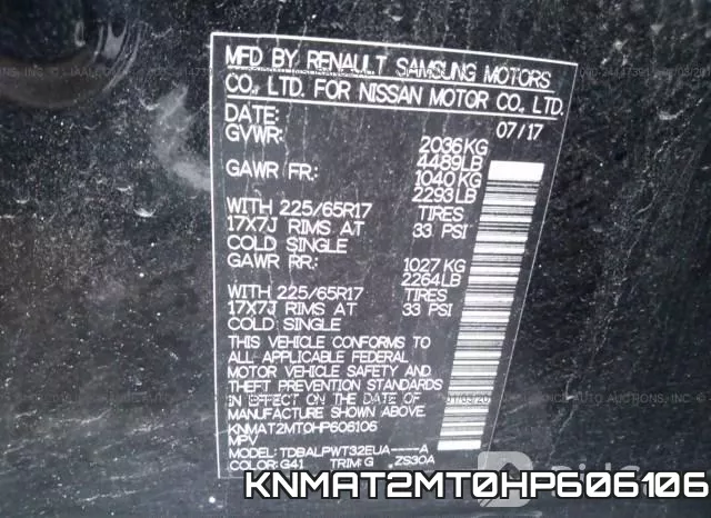 KNMAT2MT0HP606106 фото 10