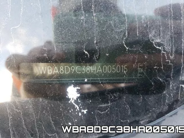 WBA8D9C38HA005015 фото 2