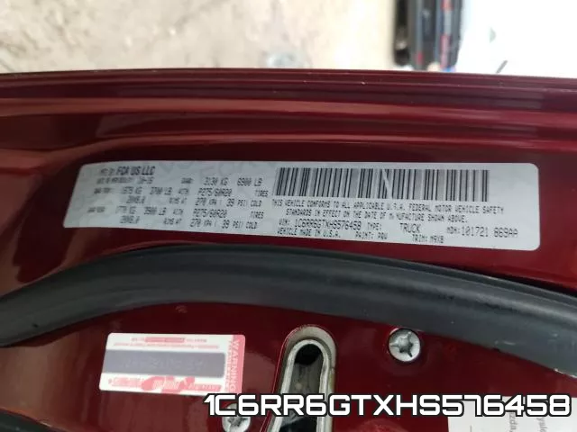 1C6RR6GTXHS576458 фото 2