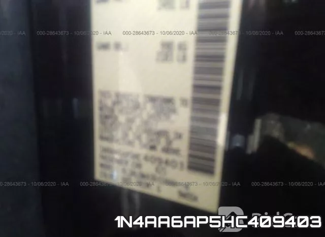 1N4AA6AP5HC409403 фото 10