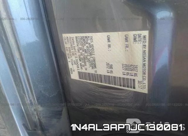 1N4AL3AP7JC130081 фото 10
