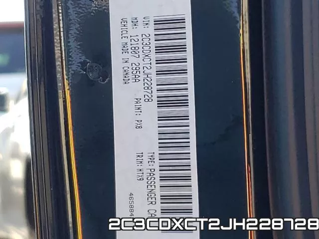 2C3CDXCT2JH228728 фото 2
