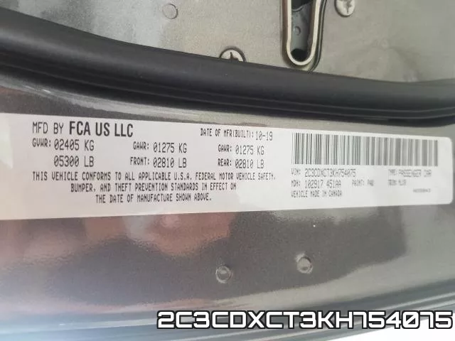 2C3CDXCT3KH754075 фото 2