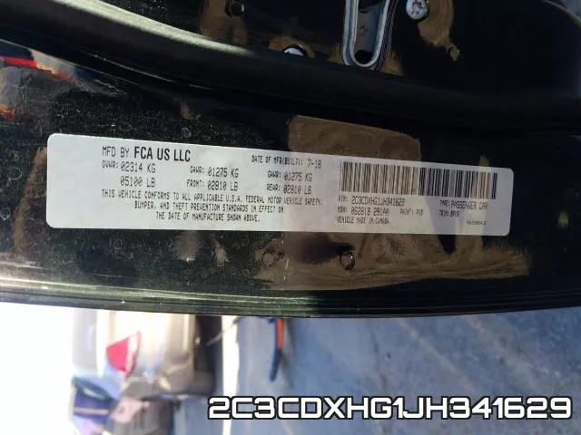 2C3CDXHG1JH341629 фото 2