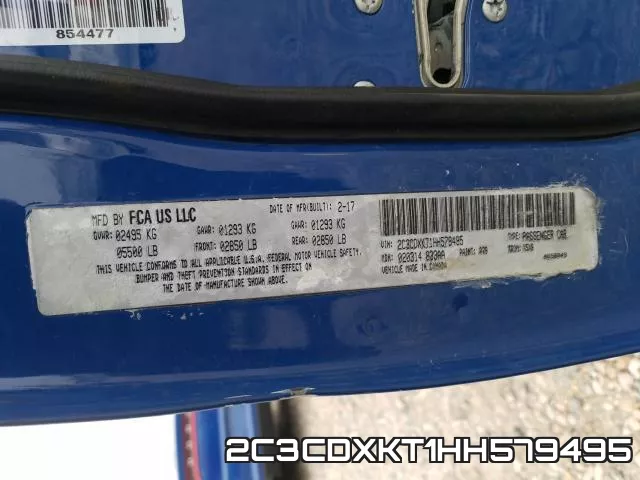 2C3CDXKT1HH579495 фото 2