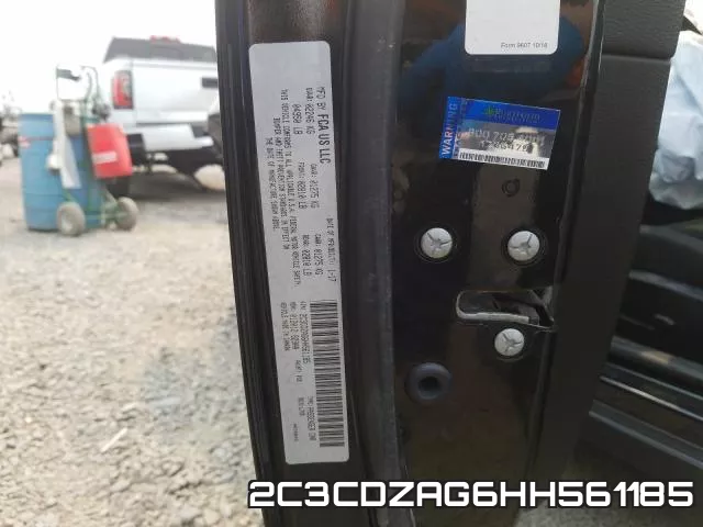 2C3CDZAG6HH561185 фото 2