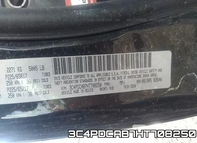 3C4PDCAB7HT708250 фото 10
