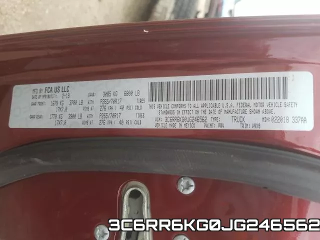 3C6RR6KG0JG246562 фото 2