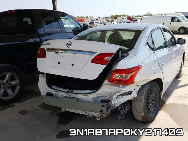 3N1AB7AP0KY217403 фото 5