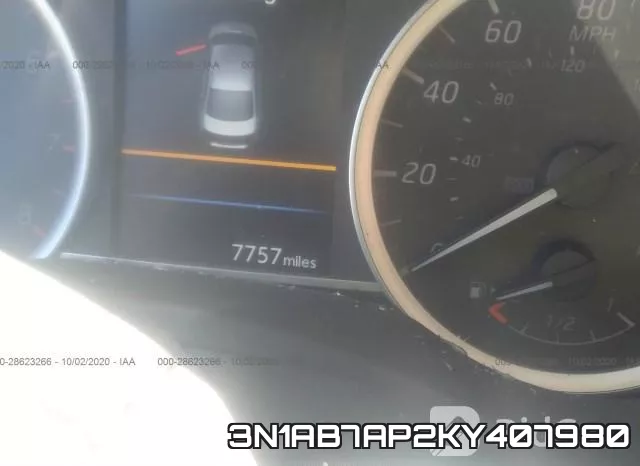 3N1AB7AP2KY407980 фото 8
