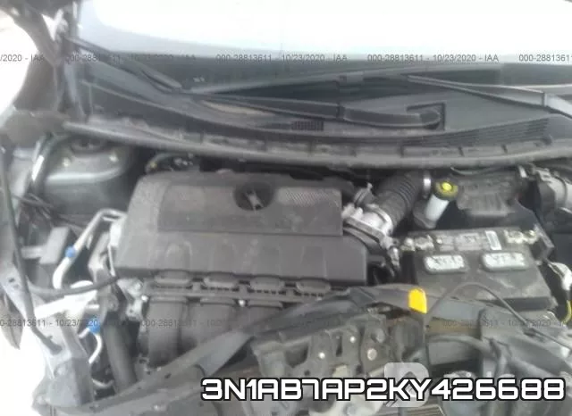 3N1AB7AP2KY426688 фото 2