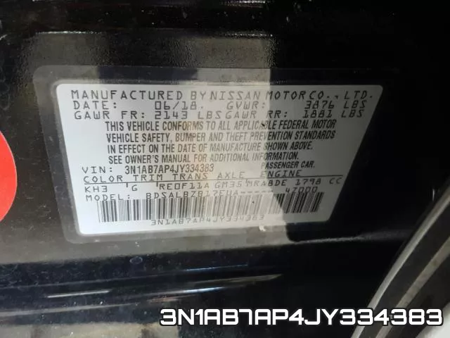 3N1AB7AP4JY334383 фото 2