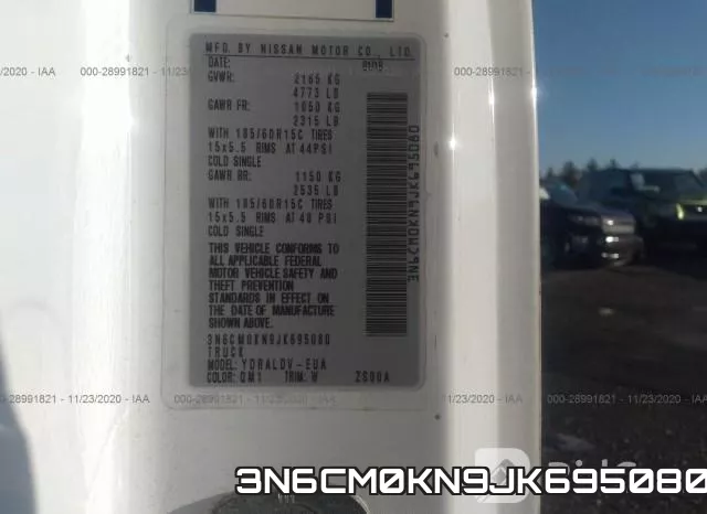3N6CM0KN9JK695080 фото 10