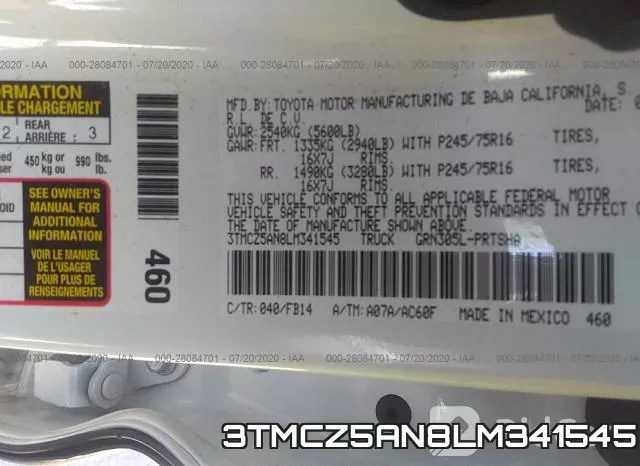 3TMCZ5AN8LM341545 фото 10