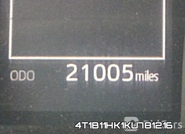4T1B11HK1KU781216 фото 7
