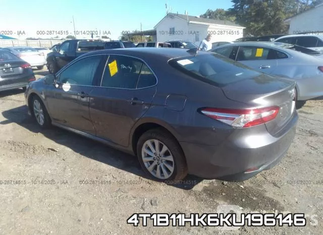 4T1B11HK6KU196146 фото 4