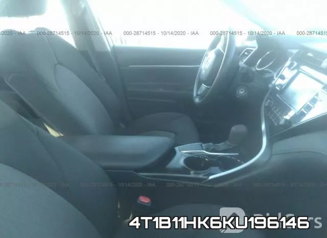 4T1B11HK6KU196146 фото 6