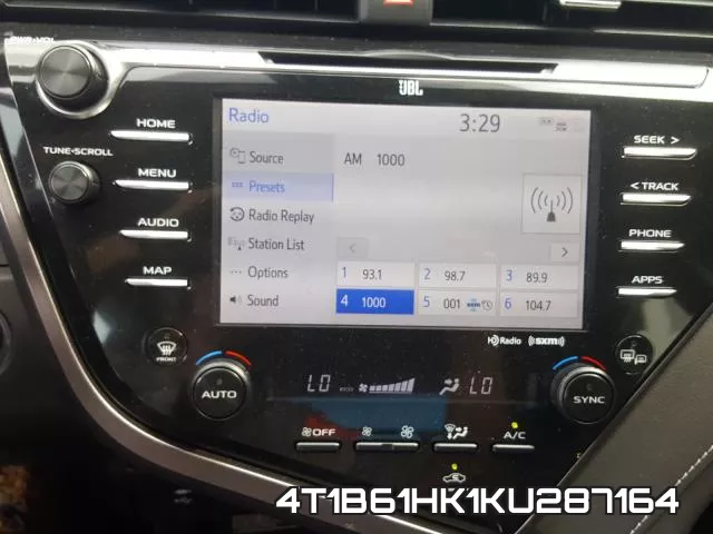 4T1B61HK1KU287164 фото 10