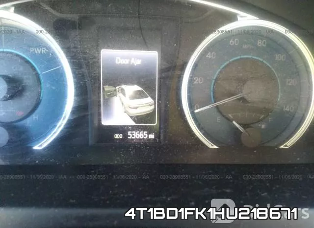 4T1BD1FK1HU218671 фото 8