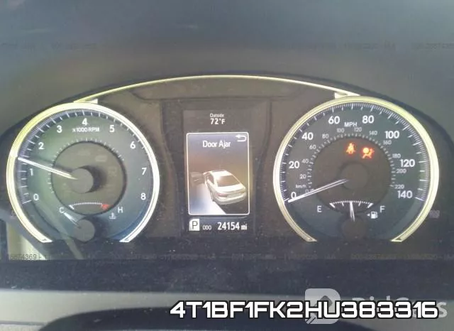 4T1BF1FK2HU383316 фото 8