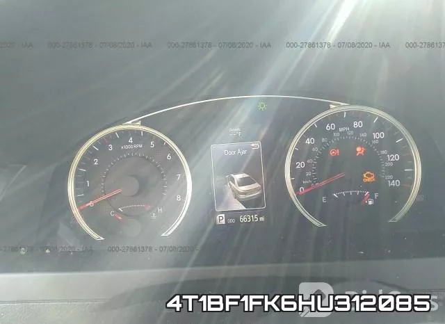 4T1BF1FK6HU312085 фото 8