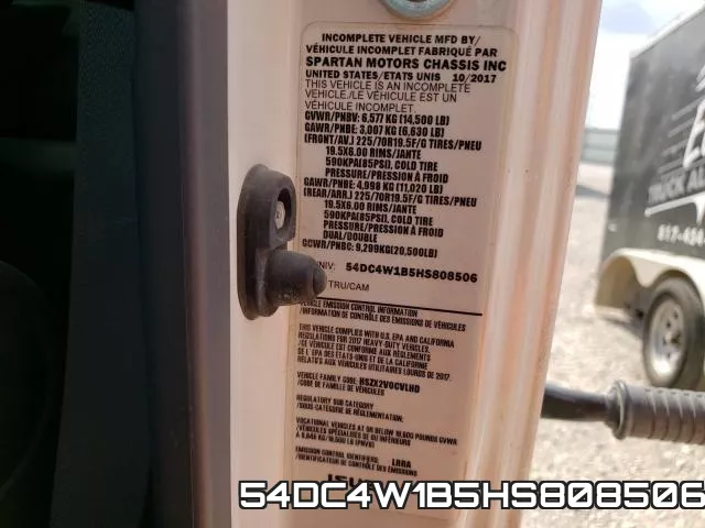 54DC4W1B5HS808506 фото 2