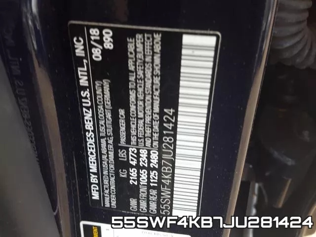55SWF4KB7JU281424 фото 2