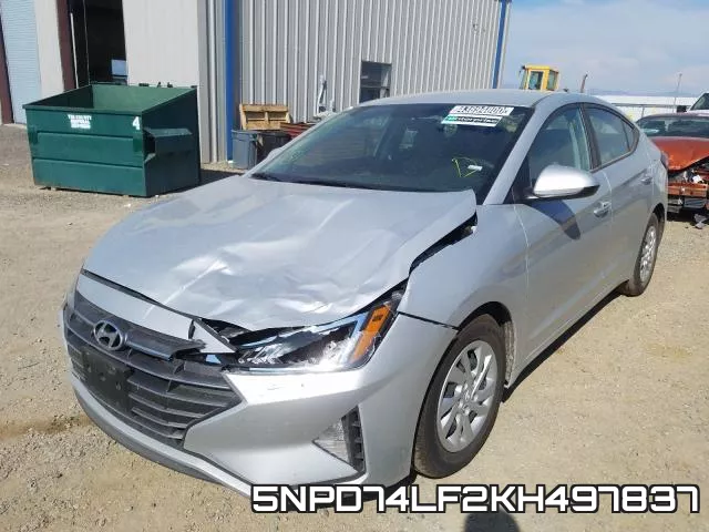 5NPD74LF2KH497837 фото 3