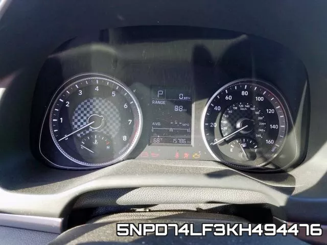 5NPD74LF3KH494476 фото 9