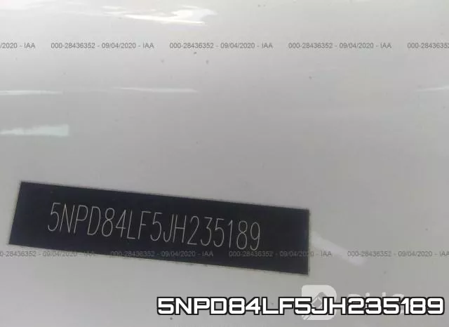 5NPD84LF5JH235189 фото 10